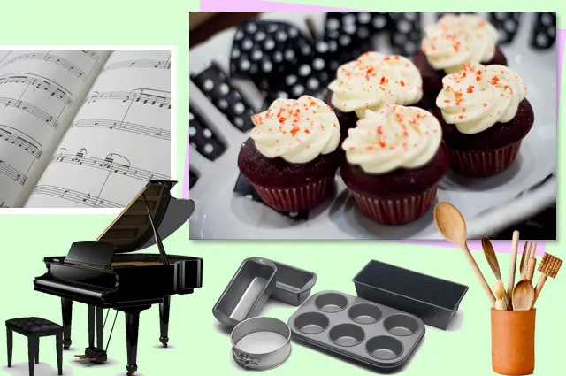 Untuk mengisi waktu luangnya, Audrey berkreasi di dapur untuk menghasilkan cupcake-cupcake yang akan dijualnya