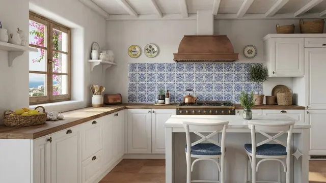 Inspirasi Dapur Bergaya Mediterania