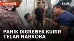 Panik Kena Grebek, Kurir Sabu Telan Barang Bukti
