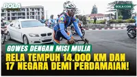 14.000 KM Demi Perdamaian, Aksi Gila Pesepeda Kongo Lintasi 17 Negara!