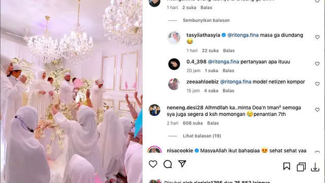 Tasyi Athasyia Gelar Gender Reveal Calon Anak Keempat, Warganet Pertanyakan Ketidakhadiran Tasya Farasya dan sang Ibunda. (instagram.com/tasyiiathasyia)