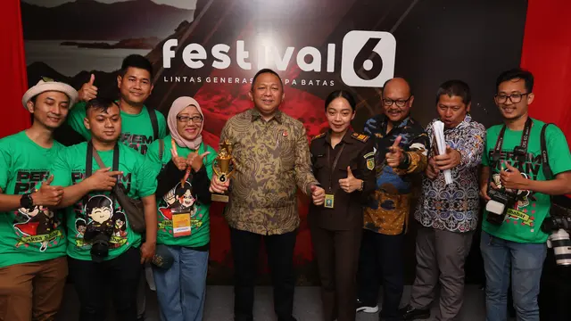 Jaksa Agung Burhanuddin Didapuk Jadi Tokoh Inspiratif Penegakkan Hukum Humanis di Festival 6