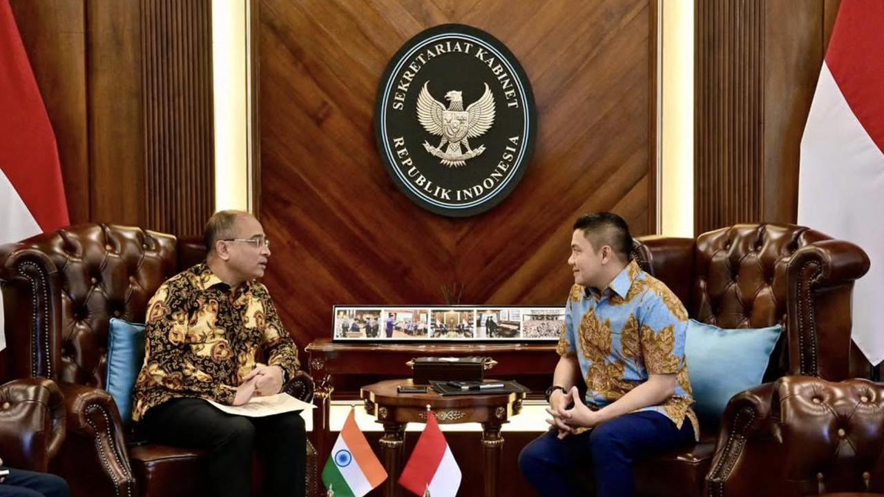 Dubes India Temui Seskab Teddy, Bahas Kunjungan PM Narendra Modi ke Indonesia