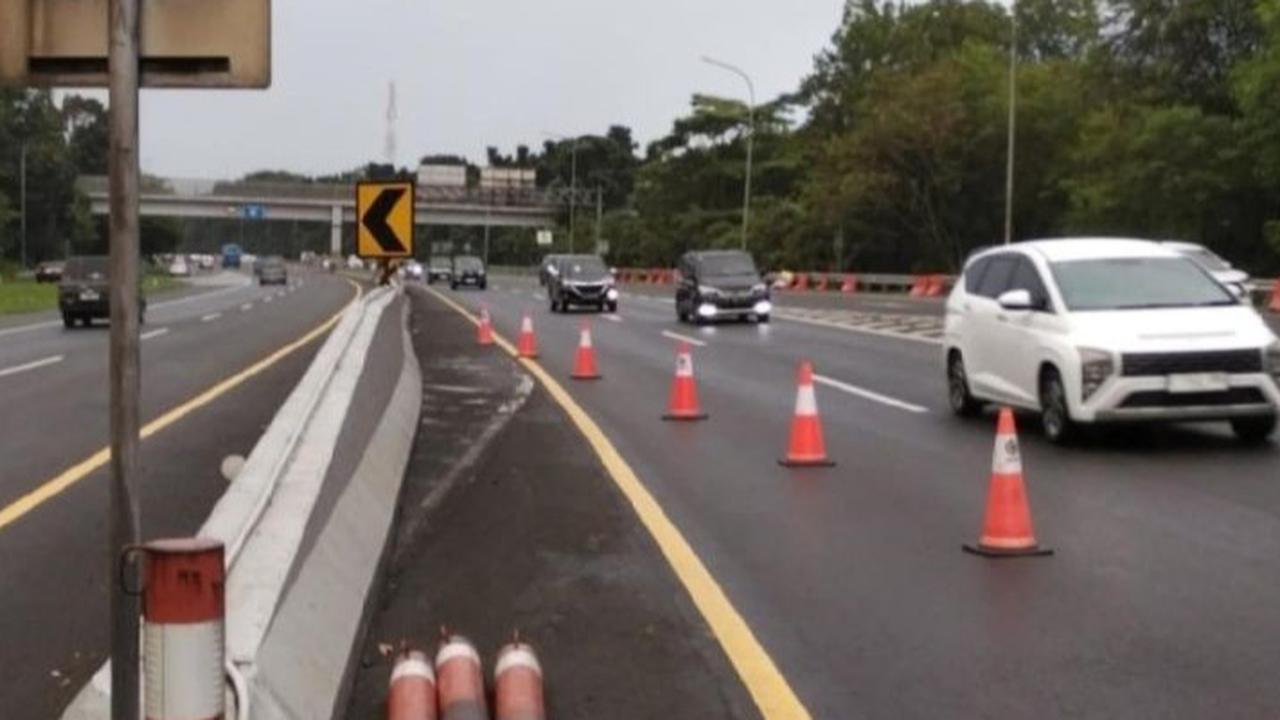 Lalu Lintas Kembali Normal, Contraflow di Tol Jagorawi Arah Puncak Dihentikan