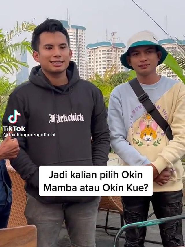 Okin dengan Kembaran Tukang Jamu