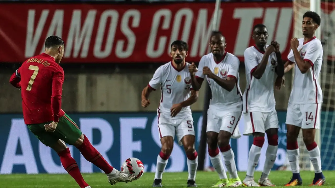 Timnas Portugal Vs Timnas Qatar