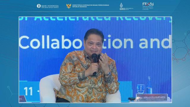 Menteri Koordinator bidang Perekonomian Airlangga Hartarto