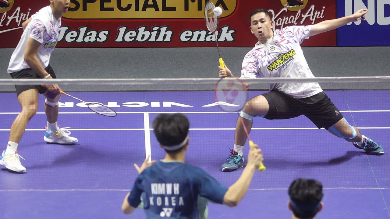 FOTO: Sabar/ Reza Dikalahkan Ganda Korea, Indonesia Kembali Tanpa Gelar di Indonesia Open