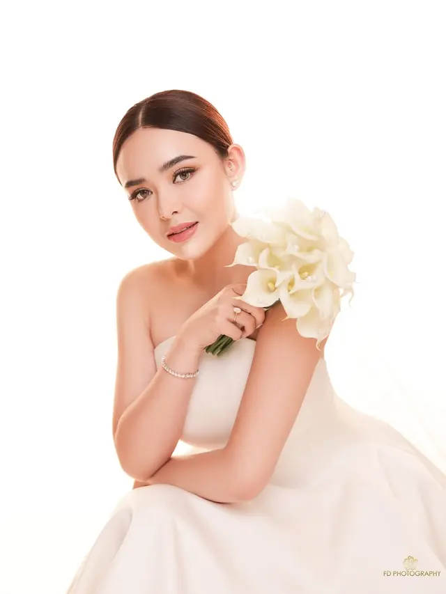 Detail Makeup Prewedding Amanda Manopo, Aura Pengantin Terpancar dengan Soft Glam Look