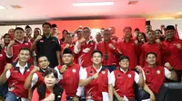 DPD PDI Perjuangan (PDIP) DKI Jakarta melantik jajaran lengkap kepengurusan salah satu sayap kepemudaannya, Taruna Merah Putih (TMP) yang akan bekerja hingga 2024 mendatang (Istimewa)