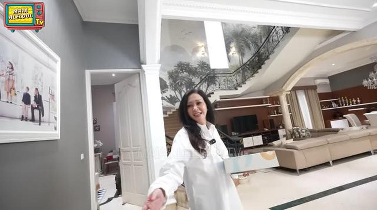 Potret Tampilan Depan Rumah Krisdayanti/Youtube MAIA ALELDUL TV