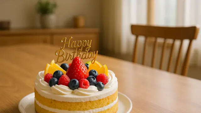 Kue Ulang Tahun Sederhana tapi Mewah