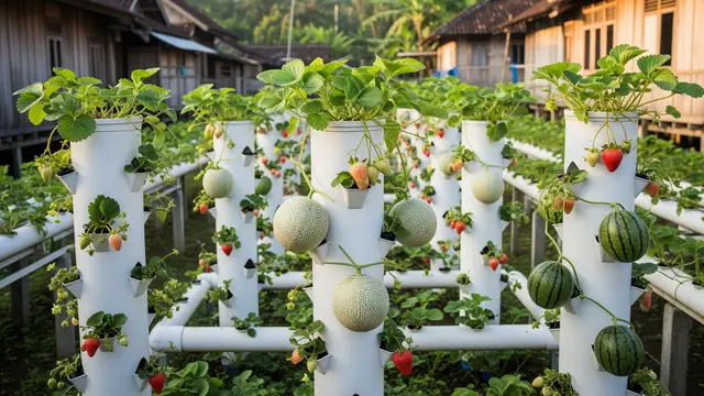 Kebun Buah Sederhana di Desa