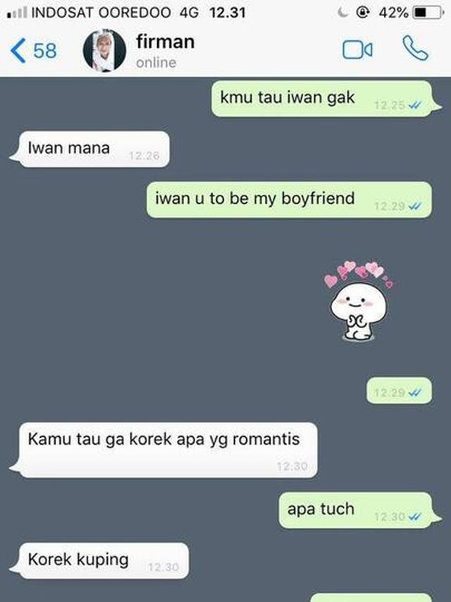 6 Chat Gagal Gombal Ini Kocak Banget, Balasan Penuh Plot Twist