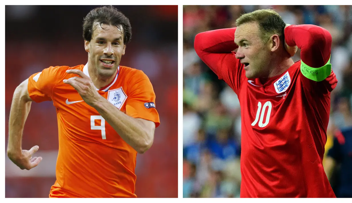 Sepanjang sejarah Piala Eropa tercatat beberapa striker tajam yang mencetak lebih dari 5 gol di beberapa edisi Euro yang diikutinya. Namun sayangnya, para sriker tersebut belum sekalipun mempersembahkan trofi juara. Berikut 7 di antaranya. (Foto: Kolase AFP)