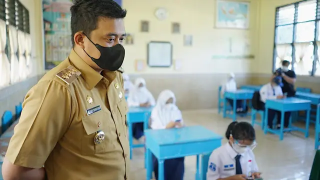 Simulasi Belajar Tatap Muka di Medan Berjalan Lancar, Bobby Nasution Diapresiasi
