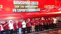 Rakornas Pengurus Besar Esports Indonesia (PBESI). (Istimewa).