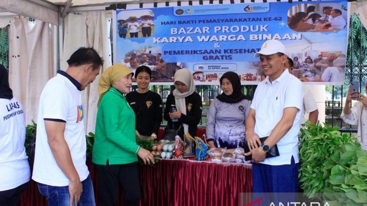 Ditjenpas Sultra Gelar Bazar Karya Warga Binaan Kendari, Tampilkan Potensi Narapidana