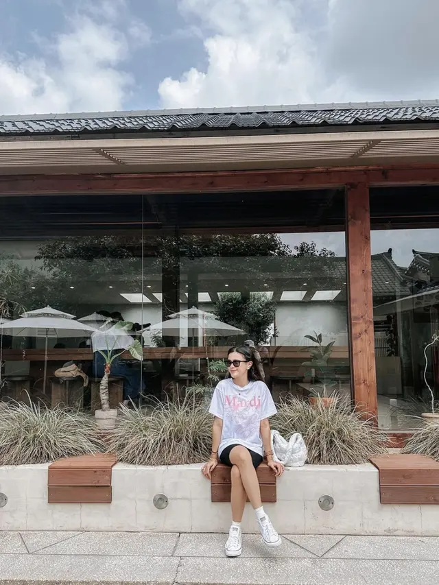 Inspirasi OOTD Audi Marissa saat di Korea Selatan