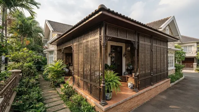 Ide Penutup Teras Rumah yang Sejuk