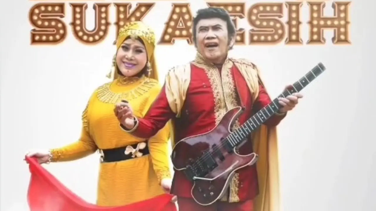 Rhoma Irama dan Elvy Sukaesih. (Foto: Dok. Instagram @elvy_sukaesih)