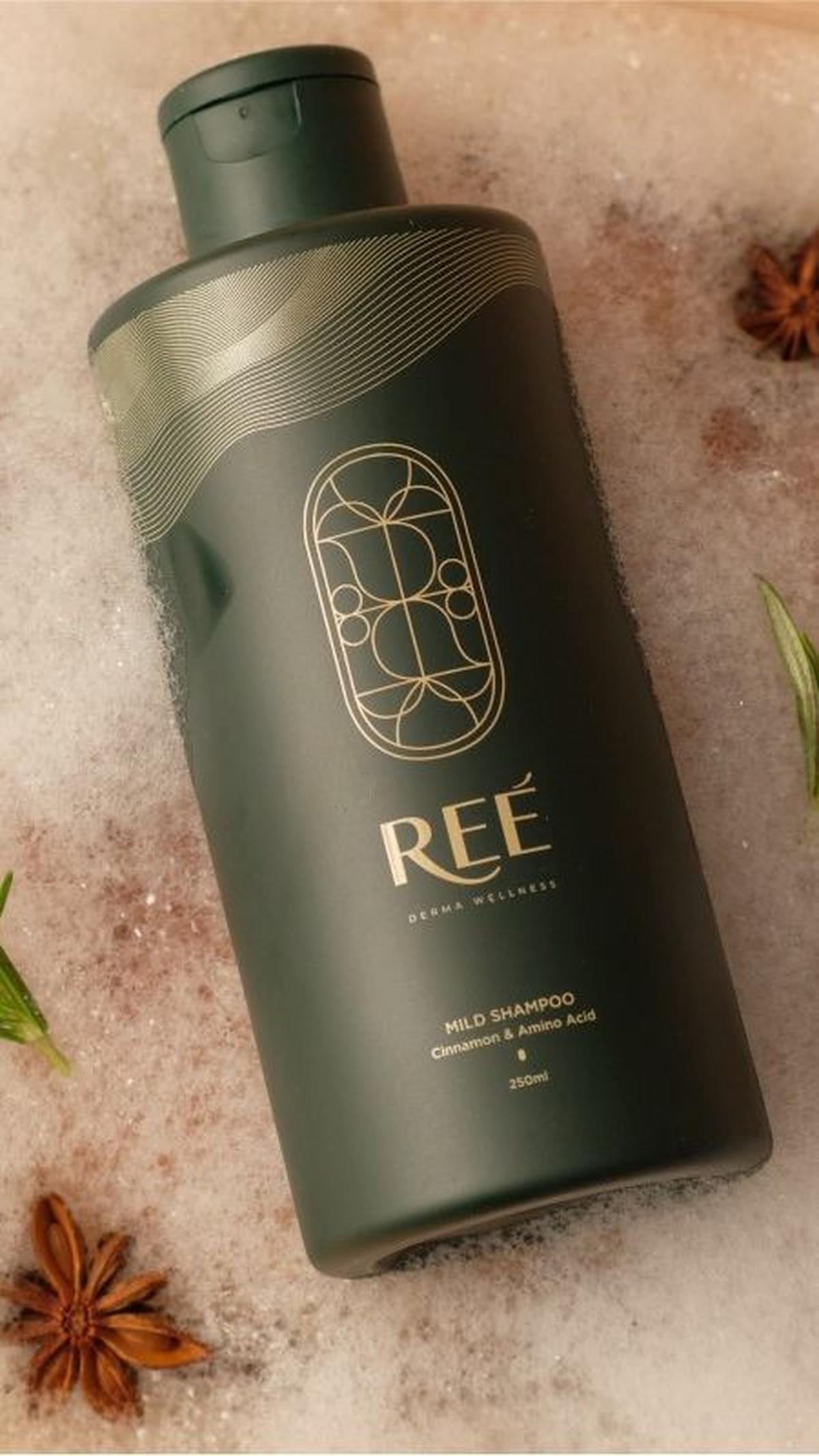 9. Ree Derma Wellness Mild Shampoo Cinnamon &amp; Amino Acid<br>