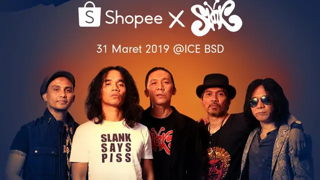 Shopee dan SLANK Siap Berbagi Kejutan di Puncak Selebrasi Shope 31.3    