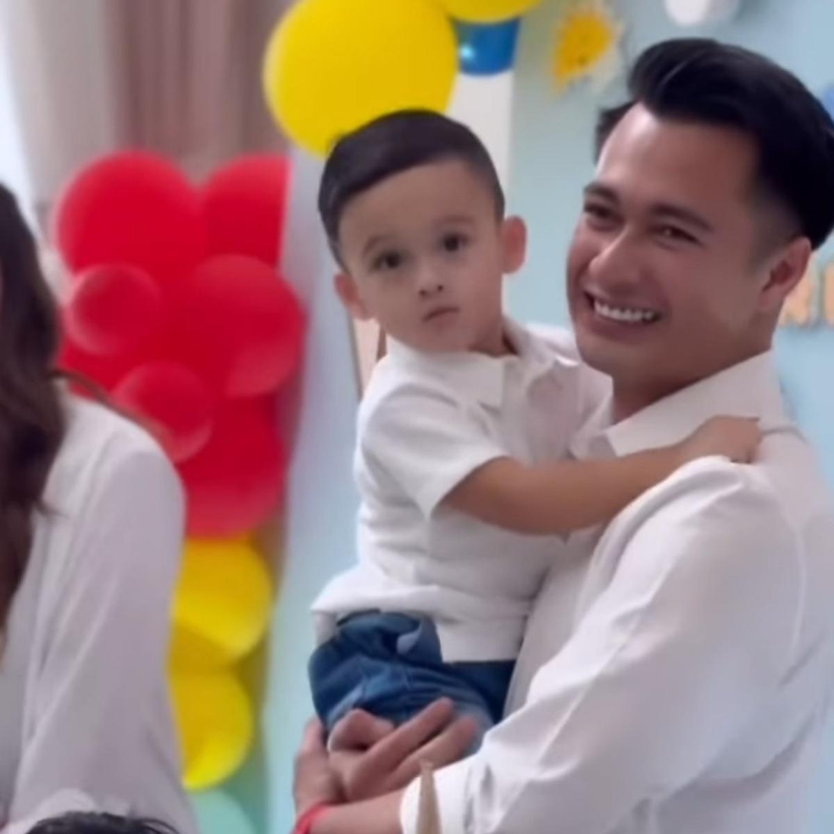 Potret Ulang Tahun Akshay Anak Bungsu Eza Gionino yang ke-2