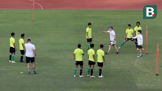 Foto: Shin Tae-yong Genjot Latihan Timnas Indonesia U-19 Jelang Piala AFF U-19 2022