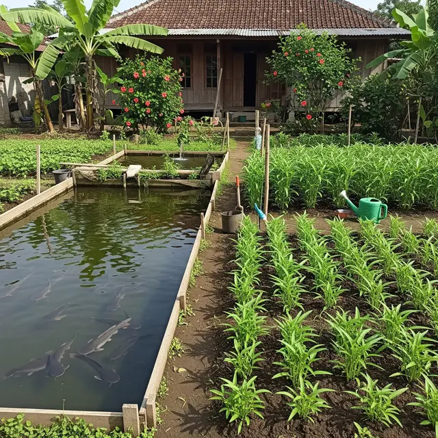 9 Kombinasi Usaha Ternak dan Kebun Mini Rumahan di Desa, Solusi Mandiri Pangan