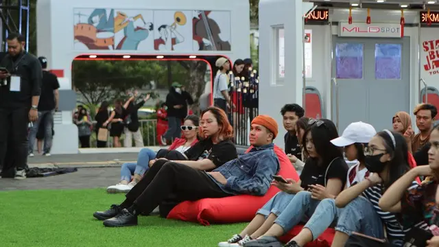 MLDSPOT hadir selama ajang Java Jazz Festival.