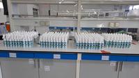 Produk hand sanitizer dari sampah dapur. Dok Universitas Pertamina