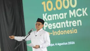 Cak Imin Soroti Sanitasi di Pesantren: Rasio MCK Tak Masuk Akal
