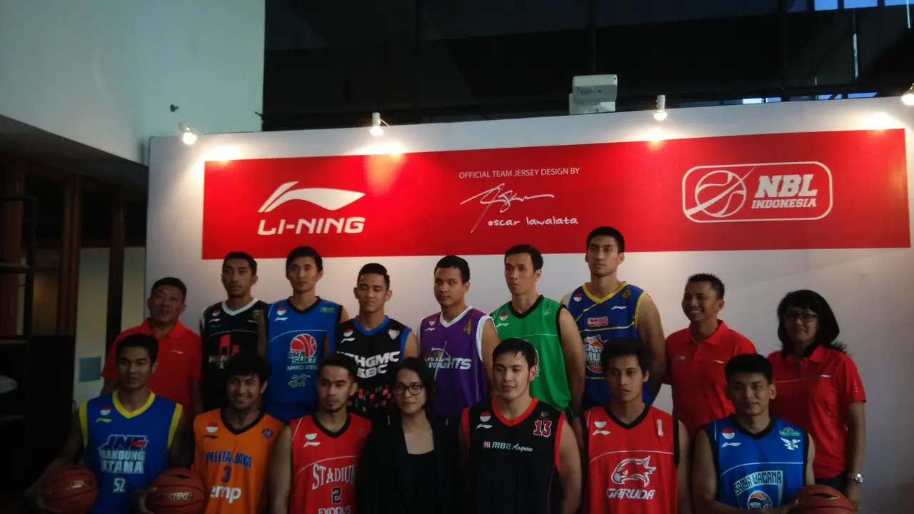 Oscar Lawalata Rancang Jersey 12 Klub NBL 