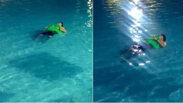 10 Potret Nyeleneh Orang Saat Bermain di Kolam Renang Ini Bikin Geleng Kepala