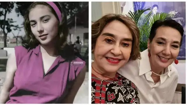 Alice Iskak masa muda (Twitter/@mazzini_gsp; Instagram/@aliceiskak; Brilio)