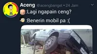 Meme Kocak Modifikasi Mobil (Source : Twitter/acengbanget)