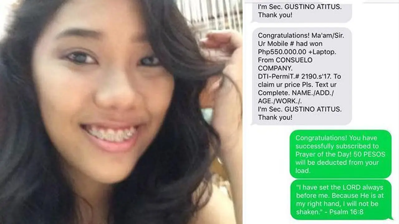 Mendapat Pesan Penipuan, Balasan Wanita Ini Bikin Ngakak