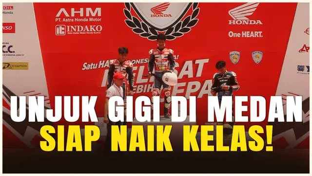 VIDEO: Pembalap Muda Unjuk Gigi di Ajang Honda Dream Cup 2025 Medan, Siap Naik Kelas di Masa Depan