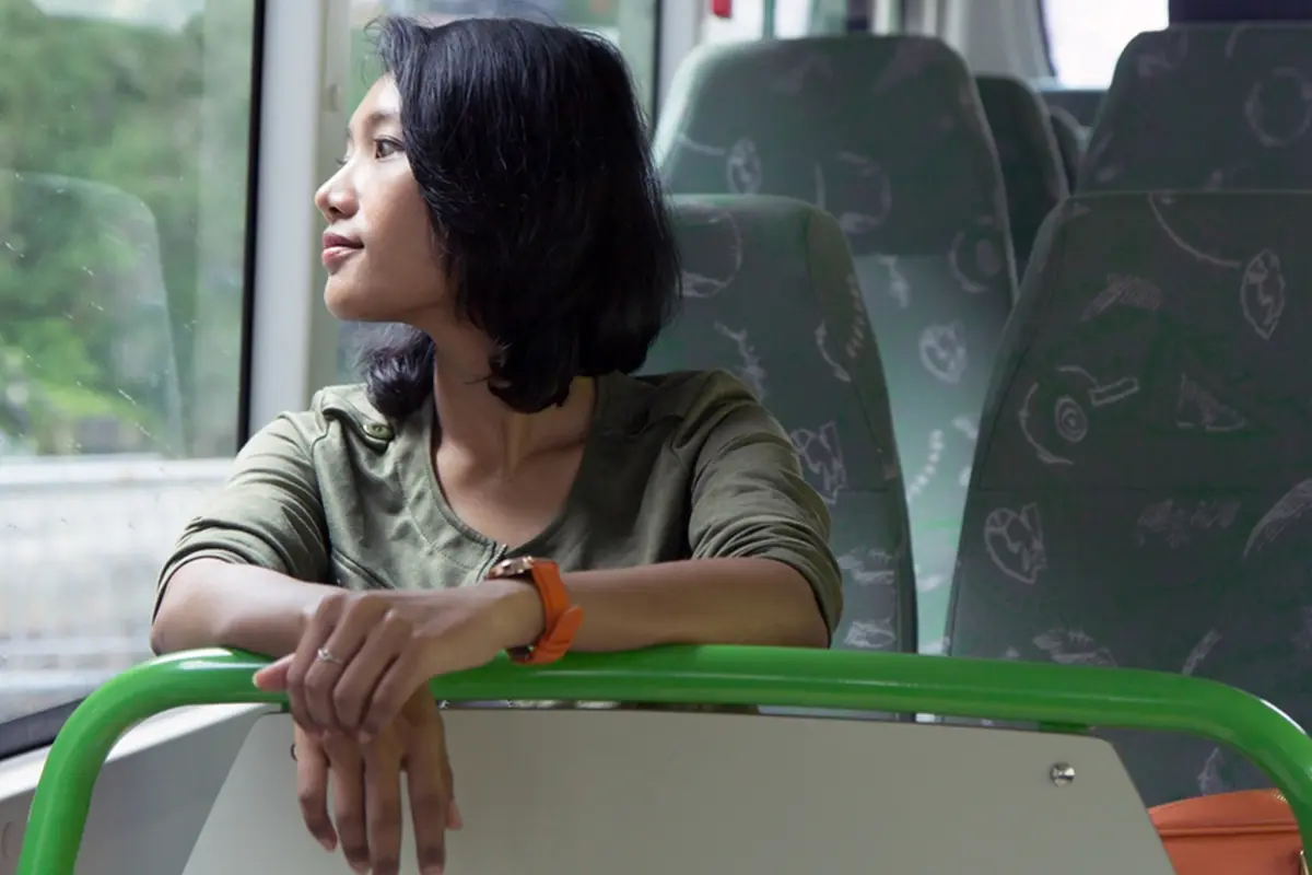 my trip story dan naik bus