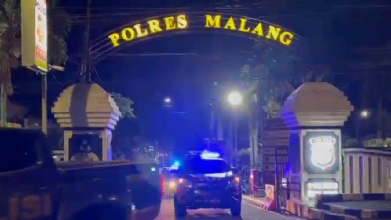 Polres Malang Gencarkan Patroli Skala Besar, Berhasil Tekan Angka Curanmor dan Curat di Ramadhan