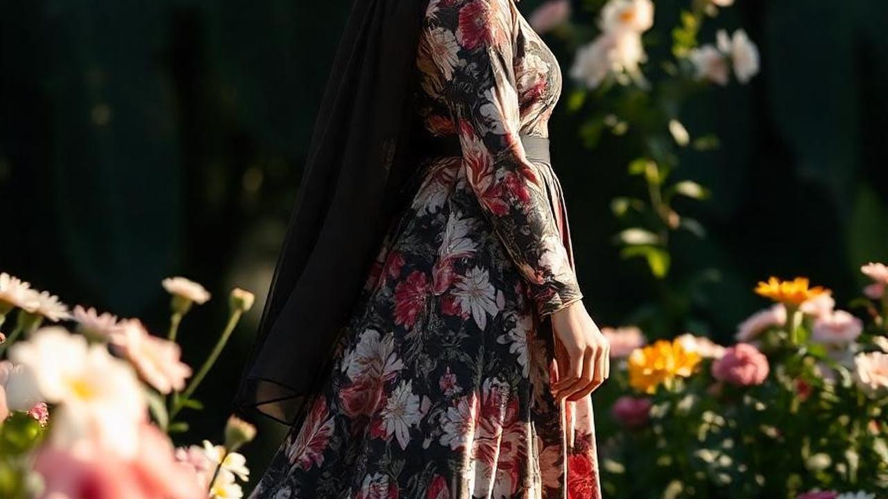 Baju Gamis Kain Katun Jepang