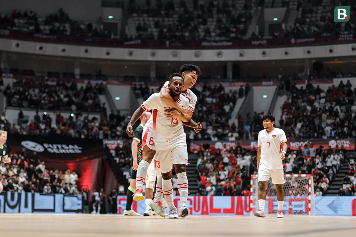 Foto: Timnas Futsal Indonesia Tumbangkan Australia dalam Laga Bersejarah di Indonesia Arena