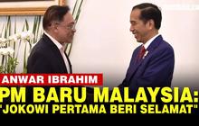 VIDEO: Anwar Ibrahim jadi PM Baru Malaysia, Jokowi Pengucap Selamat Pertama