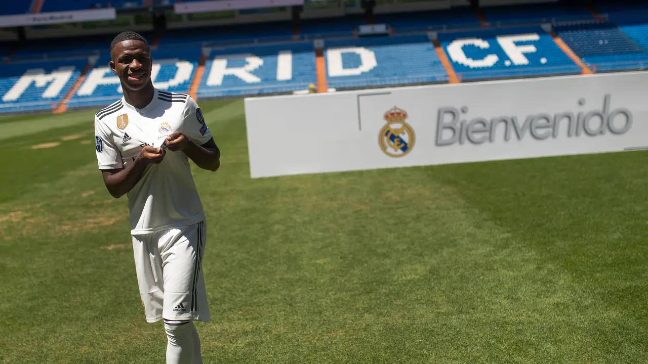 Skil Vinicius Junior saat Diperkenalkan Real Madrid