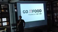 Perilisan Fitur Pesan Antar Makanan Go-Food (Adhi Maulana/ Liputan6.com)