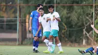 Timnas Indonesia U-20 meraih kemenangan 2-1 atas Cakallikli Spor pada laga uji coba perdana yang digelar di Lapangan Kempenski Hotel Football, Antalya, Turki, Senin (24/10/20220) malam WIB. (dok. PSSI)