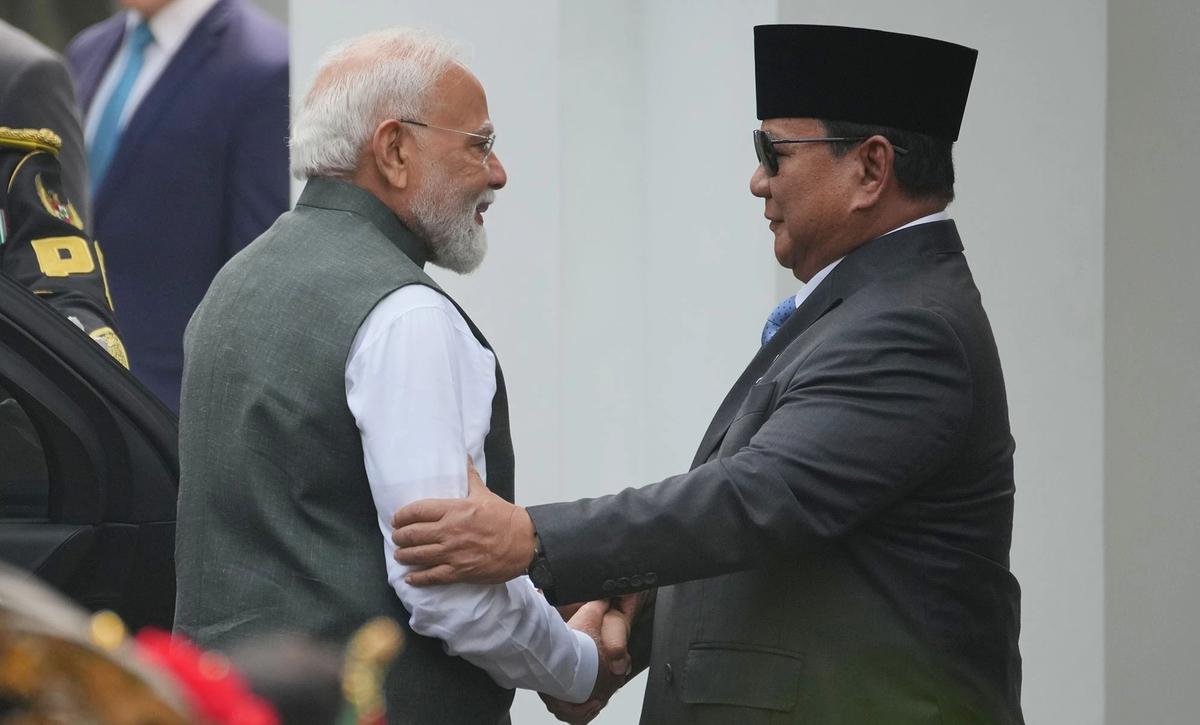 FOTO: Presiden Prabowo dan PM Modi Bahas Penguatan Kemitraan Strategis Indonesia India