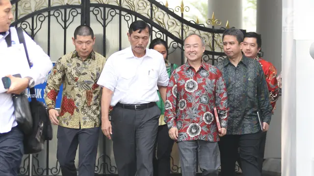 Bos SoftBank Temui Presiden Jokowi