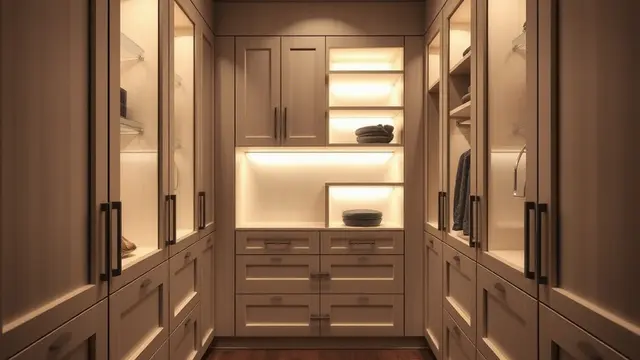 Lampu Walk In Closet